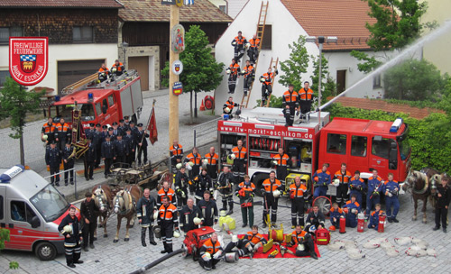 Ein Team - eine Schlagkraft - die Feuerwehr Eschlkam